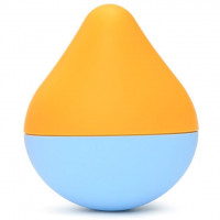 Iroha | Вибратор для клитора Iroha Mini, желто-голубой. Ціна 1347 грн