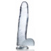 Jock | Фаллоимитатор реалистичный на присоске Jock C-Thru прозрачный, 31 см. Цена 4 450 грн. Фото: 1