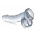 Jock | Фаллоимитатор реалистичный на присоске Jock C-Thru прозрачный, 23 см. Цена 2 990 грн. Фото: 1
