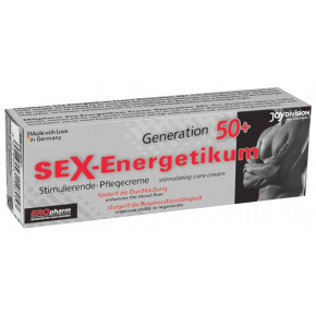 Joydivision | Крем эрекционный JOY Division Sex Energetic 50+ Sexenergy Cream, 40 мл. Цена: 1 165 грн