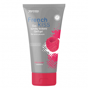 Оральный лубрикант - FrenchKiss Raspberry (малина), 75 мл