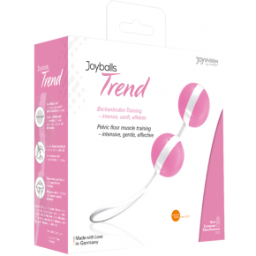 Joydivision | Вагінальні кульки - Joyballs Trend, rosé / white. Ціна: 587 грн
