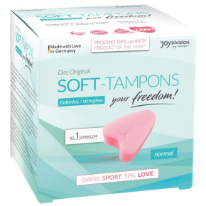 Joydivision | Тампони - Soft-Tampons Normal, 3 шт.. Ціна: 300 грн