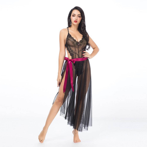 JSY | Эротический полупрозрачный комплект боди с юбкой. Цена 789 грн JSY | Эротический полупрозрачный комплект боди с юбкой. Цена 789 грн