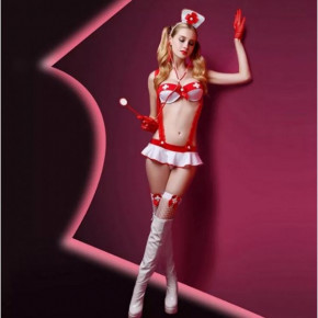 JSY | Костюм Медсестры на подтяжках S/M. Цена: 750 грн