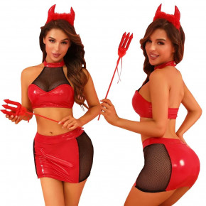 JSY | Эротический костюм дьяволицы JSY 8317 One Size. Цена: 1 019 грн