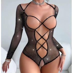 Бодистокинг JSY WW7203 Black One Size Бодистокинг JSY WW7203 Black One Size