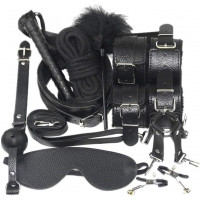 JSY | Набор для BDSM JSY KB80608 Black. Цена 730 грн JSY | Набор для BDSM JSY KB80608 Black. Цена 730 грн