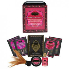 Kama Sutra | Мини набор интимной косметики Kama Sutra  Weekender Kit, Клубничные мечты. Цена: 1 038 грн