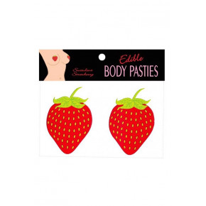 Пестисы Клубничка съедобные Kheper Games Edible Body Pasties