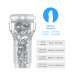 KIIROO | Мастурбатор Kiiroo Feel Pocket Crystal совместим с PowerBlow. Ціна 1729 грн. Фото: 4