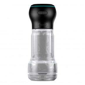 KIIROO | Мастурбатор Kiiroo Feel Pocket Crystal с всасывающей интерактивной насадкой PowerBlow Combo Set. Цена: 3 688 грн