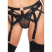 Kinky Diva | Пояс для чулок Kinky Diva Criss Cross Suspenderbelt черный, One Size. Цена 2 150 грн. Фото: 4