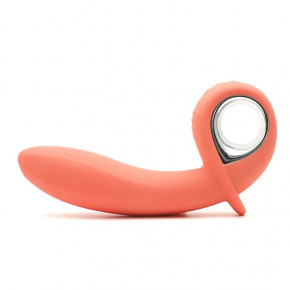 KissToy | Анальный вибратор KissToy Klein Orange с надувающимся кончиком, unisex, диаметр 35-50мм. Цена: 2 389 грн