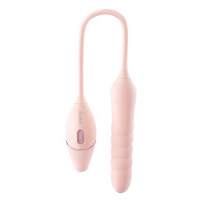 KissToy | Пульсатор с вакуумным стимулятором KISSTOY Cathy III Pink. Ціна: 3769 грн