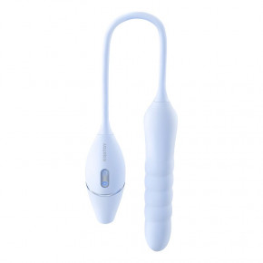 KissToy | Пульсатор с вакуумным стимулятором KISSTOY Cathy III Light Blue. Ціна: 3769 грн