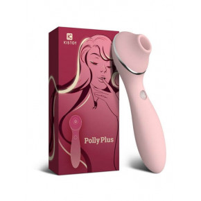 KissToy | Вакуумный вибратор KisToy Polly Plus Pink. Цена: 2 999 грн