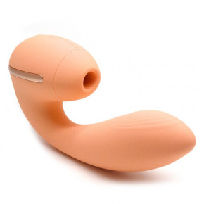 KissToy | Вакуумный вибратор Kistoy Tina Mini Orange, вагинально-клиторальный. Цена: 2 532 грн
