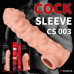 Kokos | Насадка на член Kokos Cock Sleeve CS 003 M. Ціна 669 грн. Фото: 5