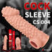 Kokos | Насадка на член Kokos Cock Sleeve CS 004 M. Цена 669 грн. Фото: 5
