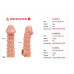 Kokos | Насадка на член Kokos Cock Sleeve CS 005 L. Цена 645 грн. Фото: 4