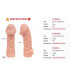 Kokos | Насадка на член Kokos Cock Sleeve CS 006 M. Цена 669 грн. Фото: 6