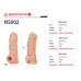 Kokos | Насадка на член Kokos Nude Sleeve NS 002 L. Цена 526 грн. Фото: 3
