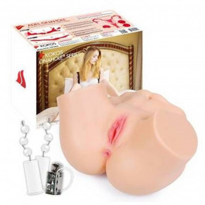 Kokos | Мастурбатор Adel Big Hips Real Vagina 001 с вибрацией. Цена: 11 350 грн