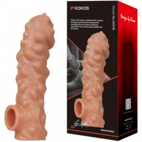 Kokos | Насадка на пеніс CS 003-L, 16.5 см. Ціна: 607 грн