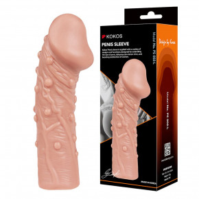 Kokos | Насадка на член Kokos Penis Sleeve PS 002 L. Ціна: 629 грн
