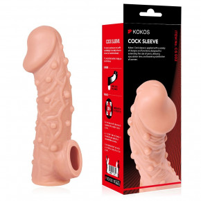 Kokos | Насадка на член Kokos Cock Sleeve CS 002 M. Цена: 669 грн