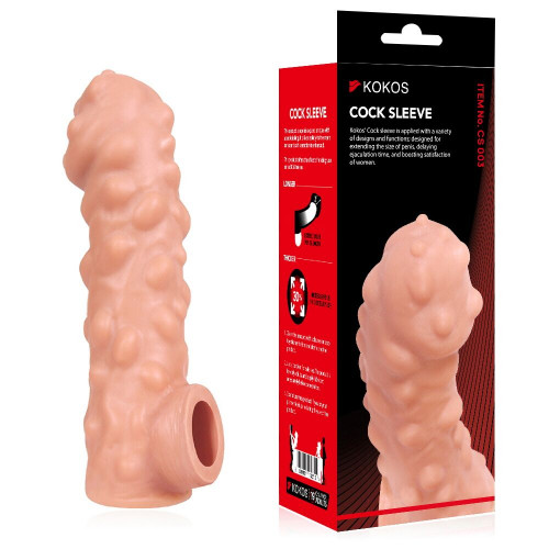 Kokos | Насадка на член Kokos Cock Sleeve CS 003 L. Цена 759 грн Kokos | Насадка на член Kokos Cock Sleeve CS 003 L. Цена 759 грн