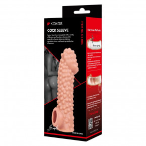 Kokos | Насадка на член Kokos Cock Sleeve CS 004 M. Ціна: 669 грн