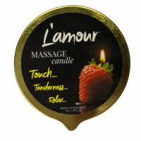 L'amour | Массажная свеча L'amour Seductive Strawberry золотая, 70 мл. Цена 550 грн L'amour | Массажная свеча L'amour Seductive Strawberry золотая, 70 мл. Цена 550 грн