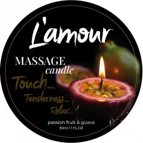 L'amour | Массажная свеча L'amour Passionfruit & Guava с ароматом гуавы и маракуйи, 30 мл. Цена: 259 грн