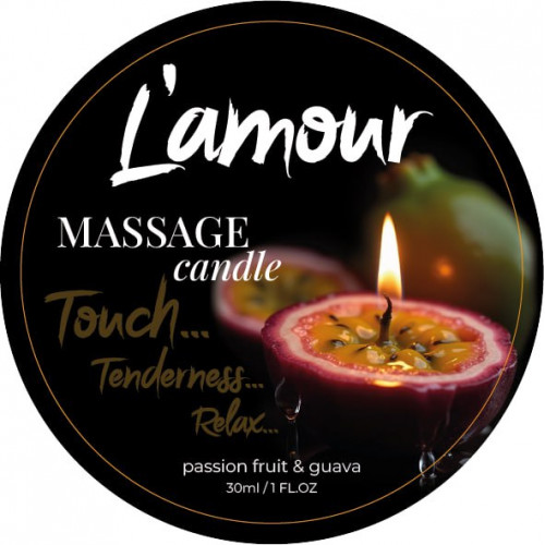 L'amour | Массажная свеча L'amour Passionfruit & Guava с ароматом гуавы и маракуйи, 30 мл. Цена 259 грн L'amour | Массажная свеча L'amour Passionfruit & Guava с ароматом гуавы и маракуйи, 30 мл. Цена 259 грн