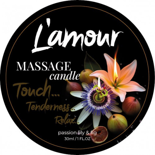 L'amour | Массажная свеча L'amour Passion Lily & Fig с фруктово-цветочным ароматом , 30 мл. Цена: 299 грн L'amour | Массажная свеча L'amour Passion Lily & Fig с фруктово-цветочным ароматом , 30 мл. Цена: 299 грн