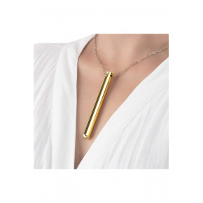 LE WAND | Вибропуля на цепочке Le Wand NECKLACE VIBE, металлическая, золотая. Цена: 4 393 грн