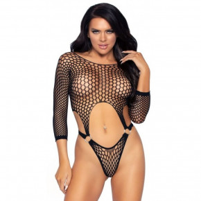 Leg Avenue | Боди со стрингами Leg Avenue, один размер, черный. Цена: 1 695 грн