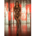 Leg Avenue | Боди без бретелек с открытой спиной Leg Avenue Backless halter bodystocking O/S. Цена 1 189 грн. Фото: 3