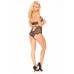 Leg Avenue | Боди сексуальное кружевное Leg Avenue 89241 черное, L. Цена 2 695 грн. Фото: 5
