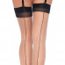 Leg Avenue | Чулки двухцветные с задним швом Leg Avenue 2 Tone Stockings O/S. Цена 750 грн. Фото: 2