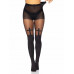 Leg Avenue | Колготки з імітацією панчіх з хрестами Leg Avenue Bless Me Cross, розмір O / S. Ціна 999 грн. Фото: 4