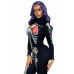 Leg Avenue | Комбинезон скелет с цветочным принтом Leg Avenue Floral skeleton catsuit M. Цена 3 549 грн. Фото: 2