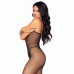 Leg Avenue | Комбинезон в мелкую сетку Leg Avenue на бретельках, черный, O/S. Цена 699 грн. Фото: 3