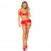 Leg Avenue | Комплект белья Leg Avenue, красный. Ціна 2350 грн. Фото: 2