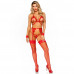 Leg Avenue | Комплект нижнего белья Leg Avenue Eyelash Lace Open Cup RED. Цена 2 027 грн. Фото: 2