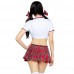 Leg Avenue | Костюм школьницы Miss Prep School Leg Avenue, 4 предмета, красный, S/M. Цена 2 795 грн. Фото: 2