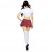 Leg Avenue | Костюм школьницы Miss Prep School Leg Avenue, 4 предмета, красный, XS. Цена 2 495 грн. Фото: 3