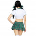 Leg Avenue | Костюм школьницы Miss Prep School Leg Avenue, 4 предмета, зеленый, XS. Ціна 2799 грн. Фото: 1